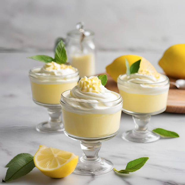 Lemon and mascarpone cream