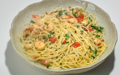 Spaghetti Aglio, Olio e Gambas